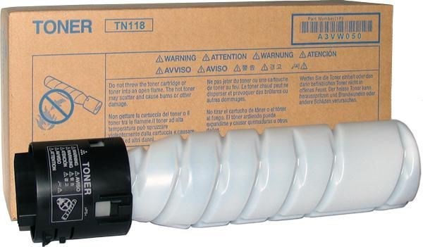 Konica Minolta TN-118 Original Laser Toner Cartridge - Black Pack