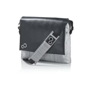 Fujitsu Carrying Case (Messenger) for 35.6 cm (14") Notebook - Grey