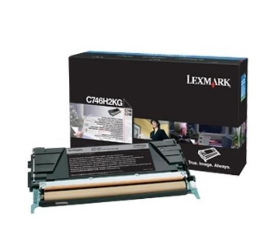 Lexmark Original Laser Toner Cartridge - Black - 1 Pack