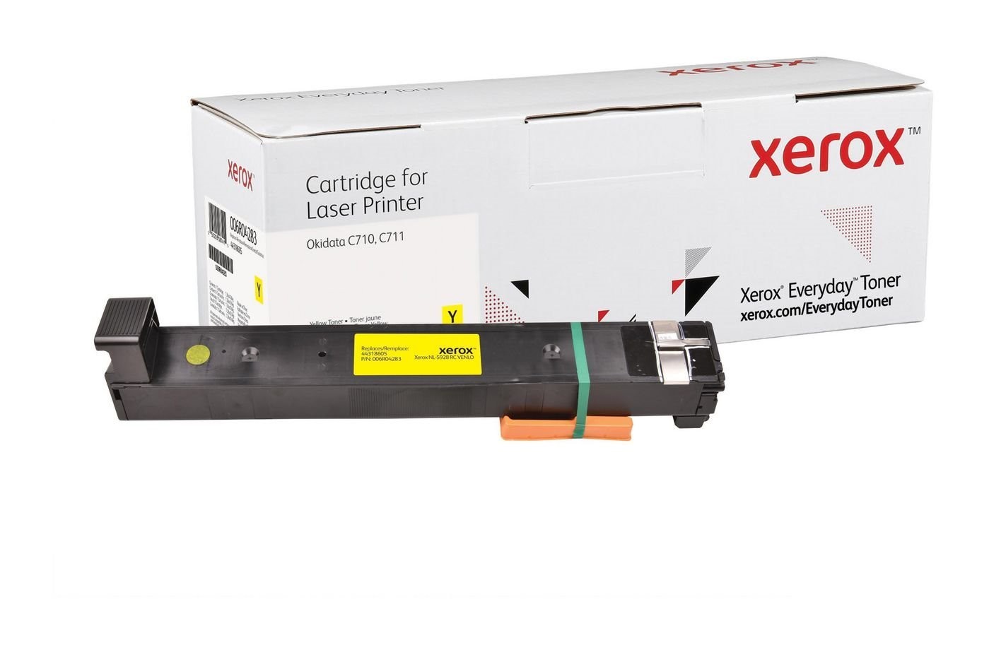 Xerox Everyday LED Toner Cartridge - Single Pack 44318605 - Yellow - 1 Pack