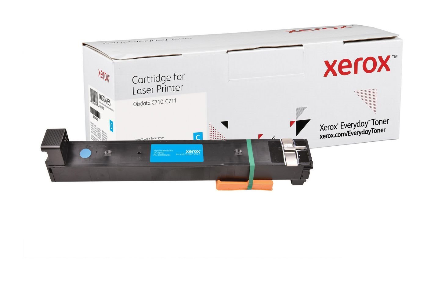 Xerox Everyday LED Toner Cartridge - Single Pack 44318607 - Cyan - 1 Pack