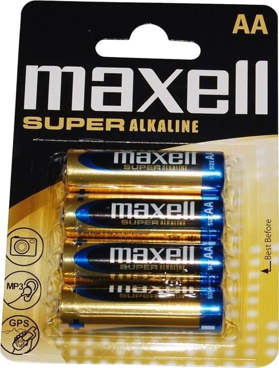 Maxell 774409 Battery - Alkaline - 4