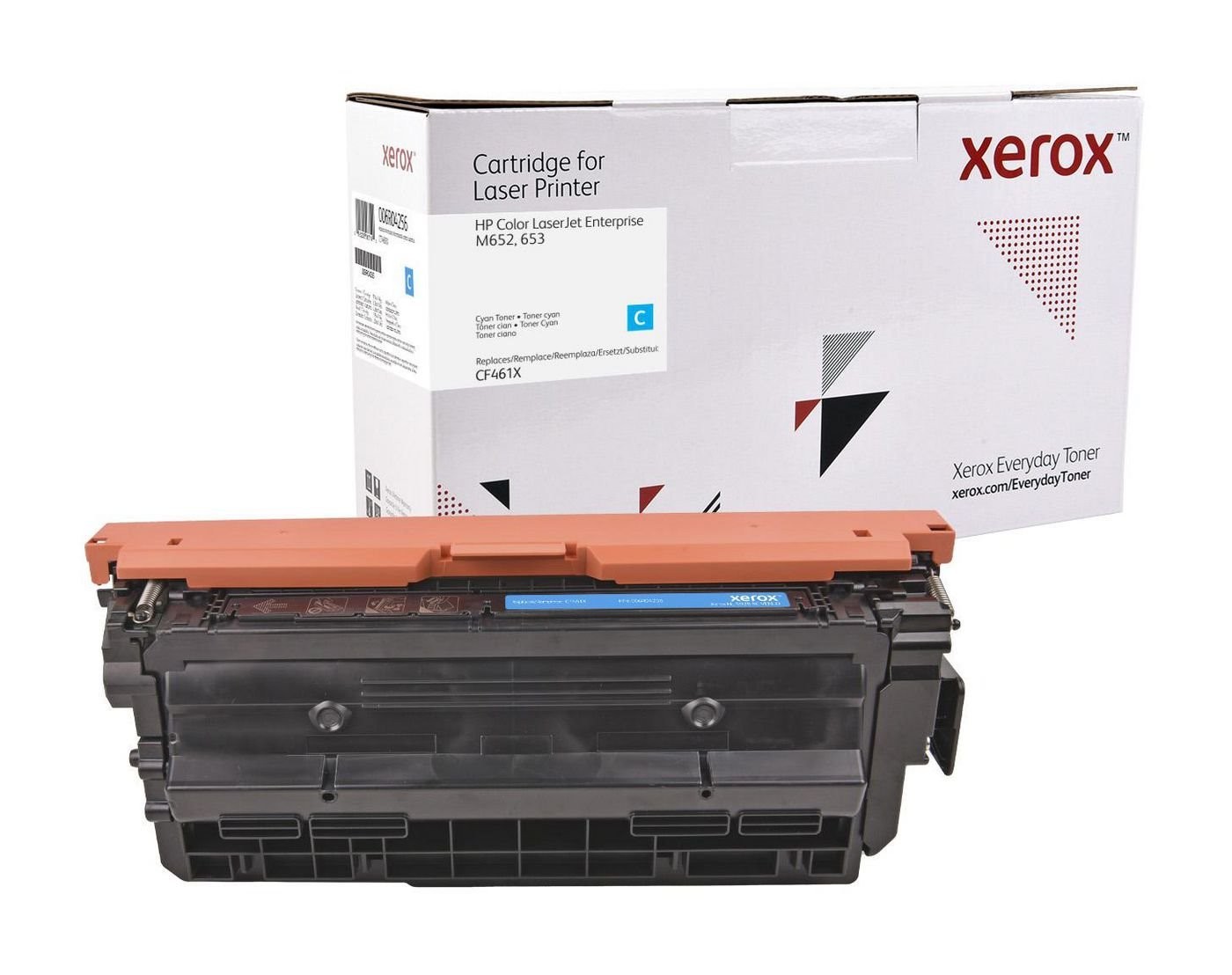 Xerox Everyday High Yield Laser Toner Cartridge - Single Pack 656X (CF461X) - Cyan - 1 Pack