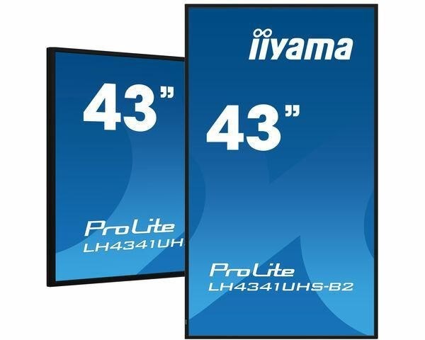Iiyama 43" 3840X2160, 4K Uhd Ips