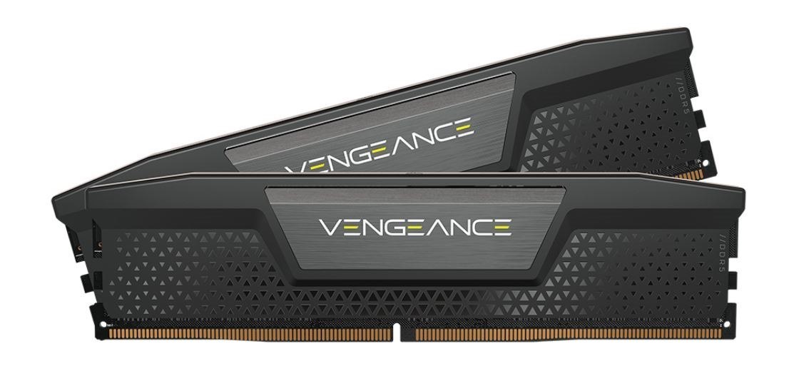 Corsair Vengeance 64GB (2x16GB) DDR5 Udimm 5600Mhz C40 1.25V Black Desktop PC Gaming Memory