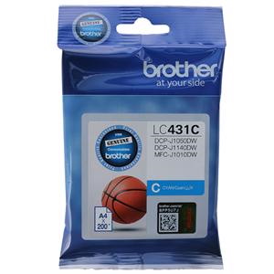 Brother LC431C Original Inkjet Ink Cartridge - Single Pack - Cyan - 1 Pack