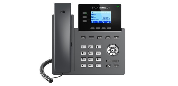 Grandstream GRP2603P Ip Phone 2.98"" LCD Screen 3-Line Poe