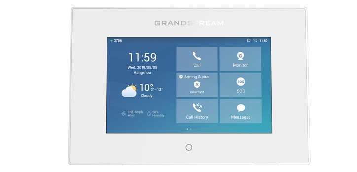 Grandstream GSC3570 HD 7"" Intercom And Facility Control Station PoE