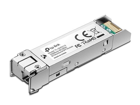 TP-Link 1000Base-BX WDM Bi-Directional SFP Module (Tl-Sm321a-2) TX: 1550NM, RX: 1310NM, Up To 2KM Transmission Distance, LC Simplex