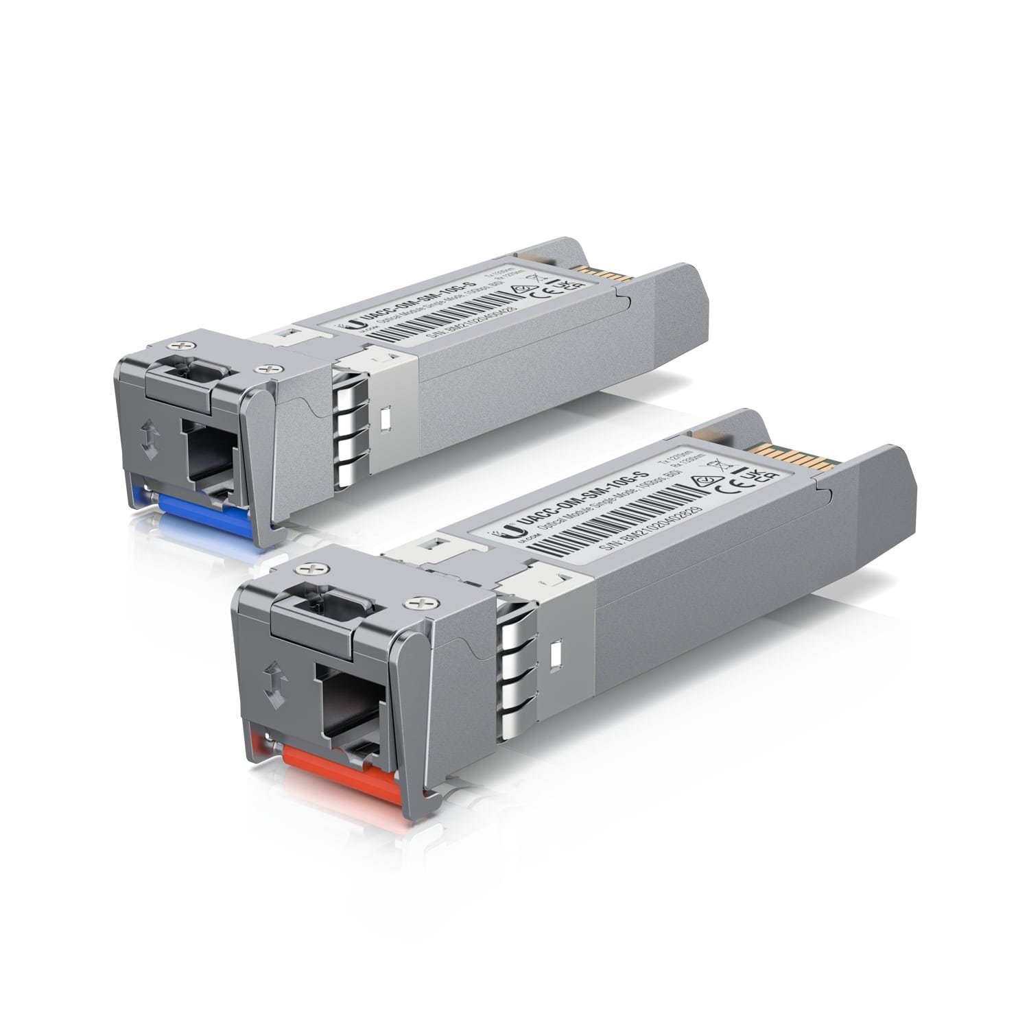 Ubiquiti UniFi, 2-Pack(OEM, Non-Retail Suggest),10 GBPS Bidirectional Single-Mode Optical,10 GBPS Throughput,Simplex LC Connector,Up To 10 km,2Yr Warr