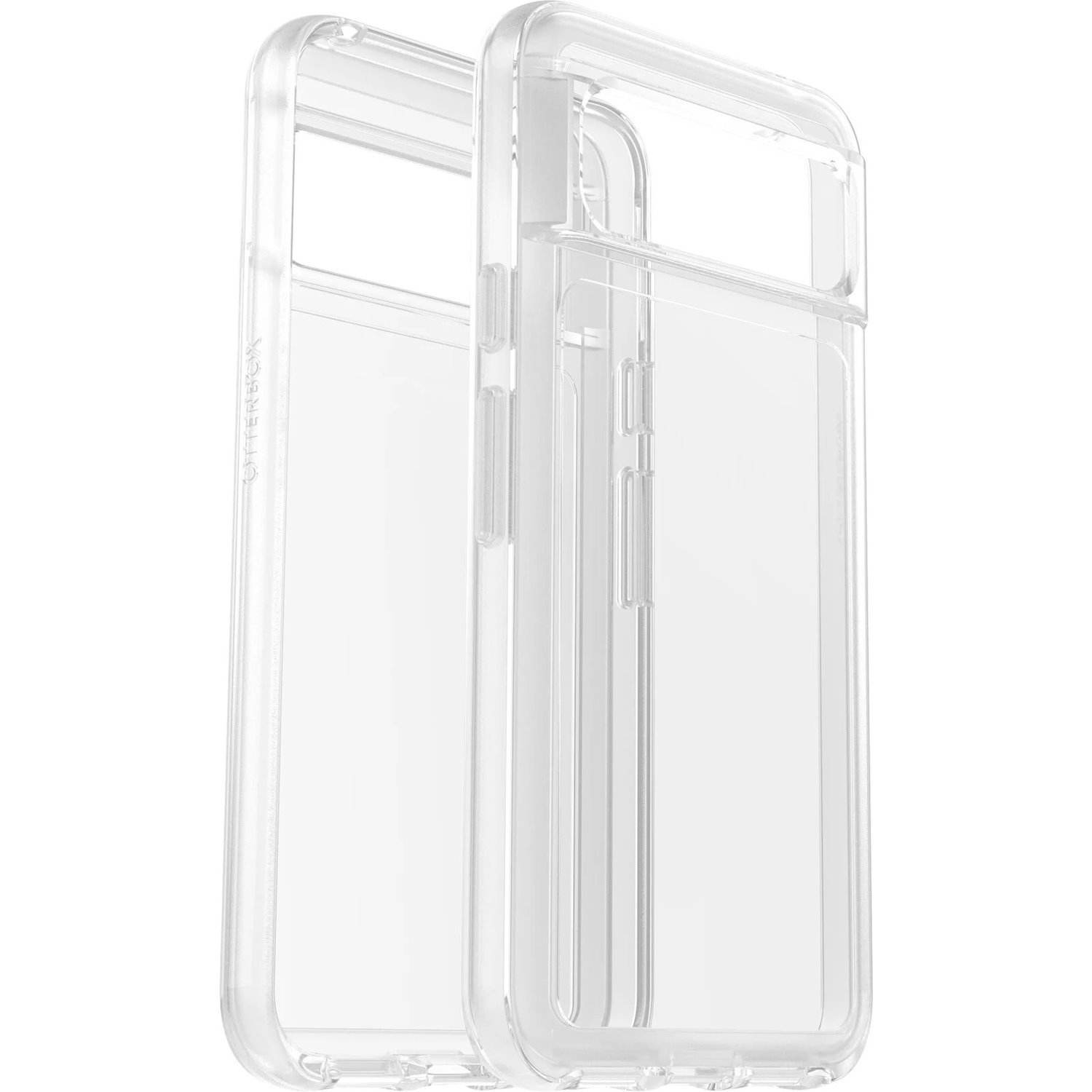 OtterBox Symmetry Clear Google Pixel 8 (6.2') Case Clear - (77-94207), Drop+ 3X Military Standard, Ultra-Sleek, Reinforced Corners, 7 Years Warranty