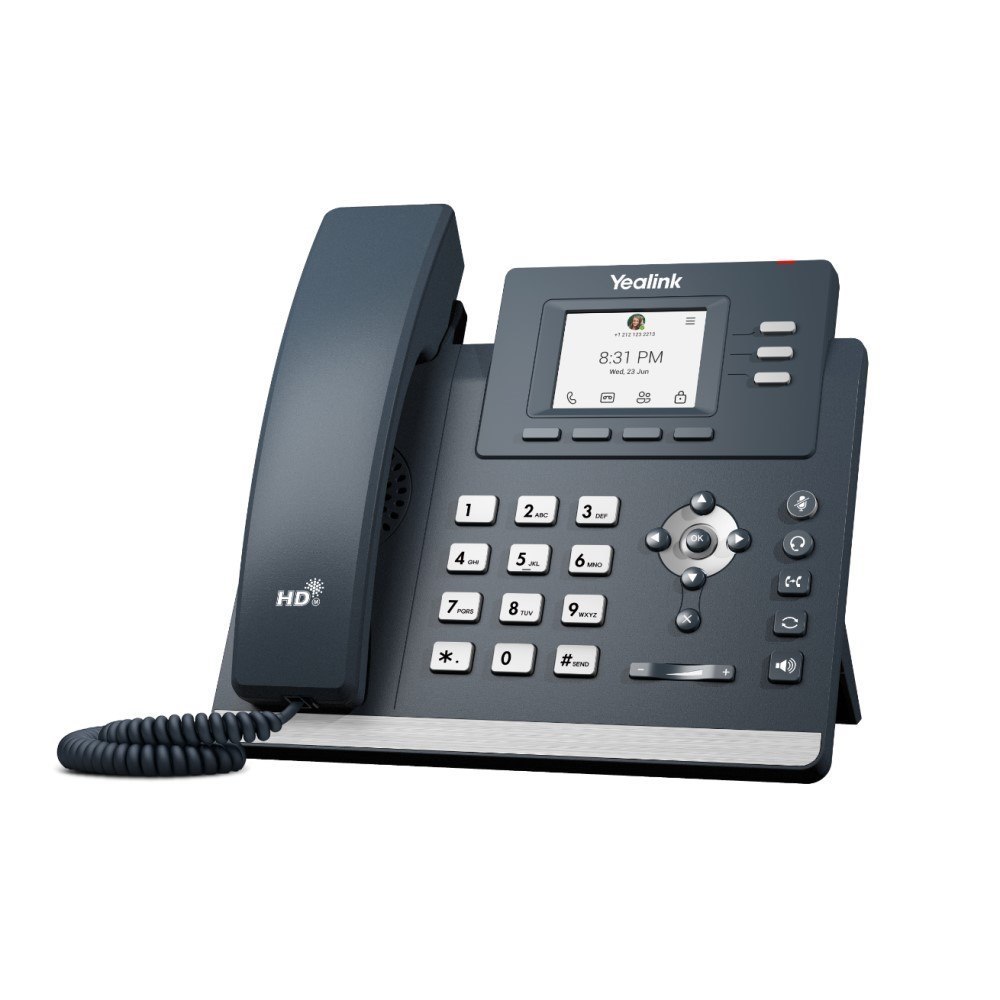 Yealink MP52 E2 Teams Ip Phone, Android 13, Entry-Level, Teams And Skype Compatible, 2.4-Inch NON-touchscreen, HD Audio, Teams Button, Supports Office