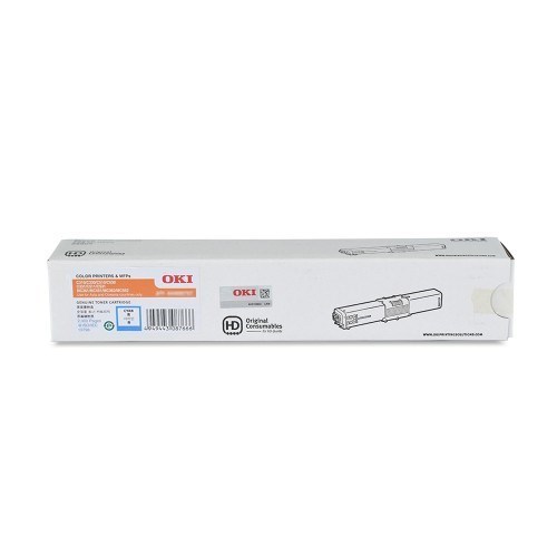 Oki 44469757 Original Laser Toner Cartridge - Cyan - 1 / Pack