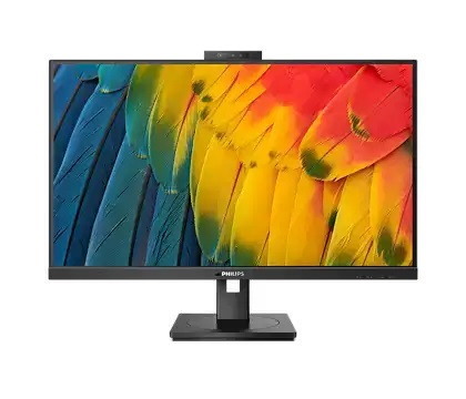Philips 27" (16:9) QHD Ips Led, Hdmi, DP, Usb-C Dock, RJ45, 5MP Webcam, H/Adj, SPKR, 4YR