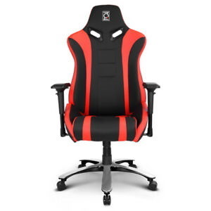 ZQRacing ZQR GMC Ws60-Gaming-Chair-Black-Red