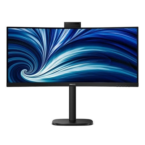 Philips 34" (21:9) Curve Uwqhd, Usb-C, Hdmi, H/Adj, 5MP Webcam, Thunderbolt, 4YR
