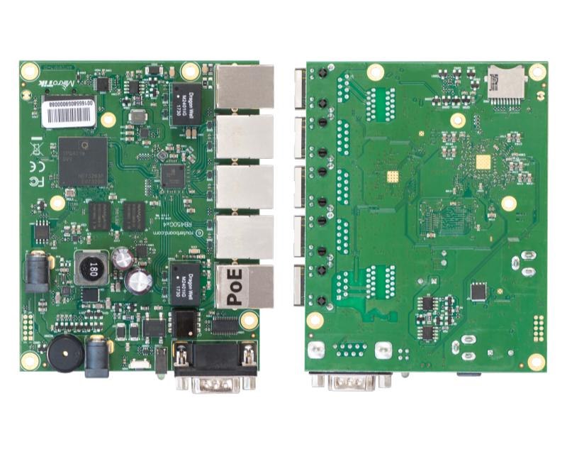 Mikrotik 5 Gigabit Ethernet RouterBoard With 4 Core Arm Cpu