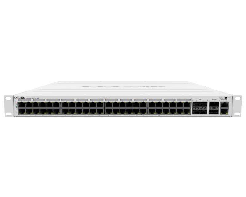 Mikrotik 48 GbEth With 802.3Af/At PoE-out, 4X 10G SFP+ And 2 X 40G QSFP+