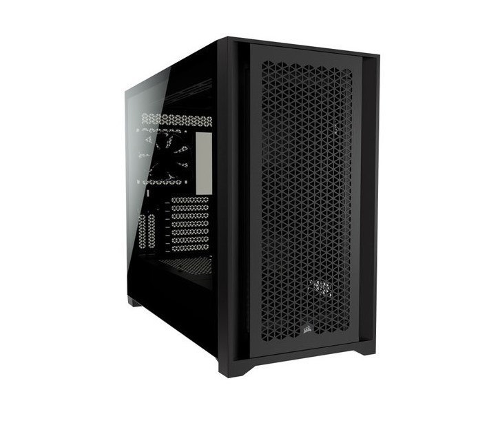 Corsair 5000D Airflow E-Atx, Atx, Usb Type-C, 1X 120MM Front & Rear, Radiator 360MM. 7X Pci, 4X 2.5' SSD, 2X 3.5' HDD. Vga 420MM. Black Tower Case