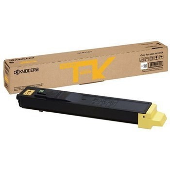 Kyocera TK-8119Y Original Laser Toner Cartridge - Yellow Pack