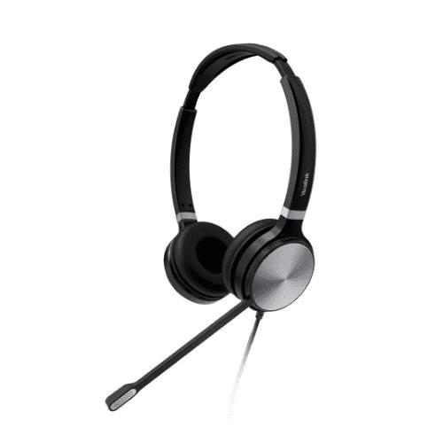 Yealink Uh36-D Teams Certified Wideband Noise Cancelling Headset, Usb And 3.5MM Connectivity, Stereo