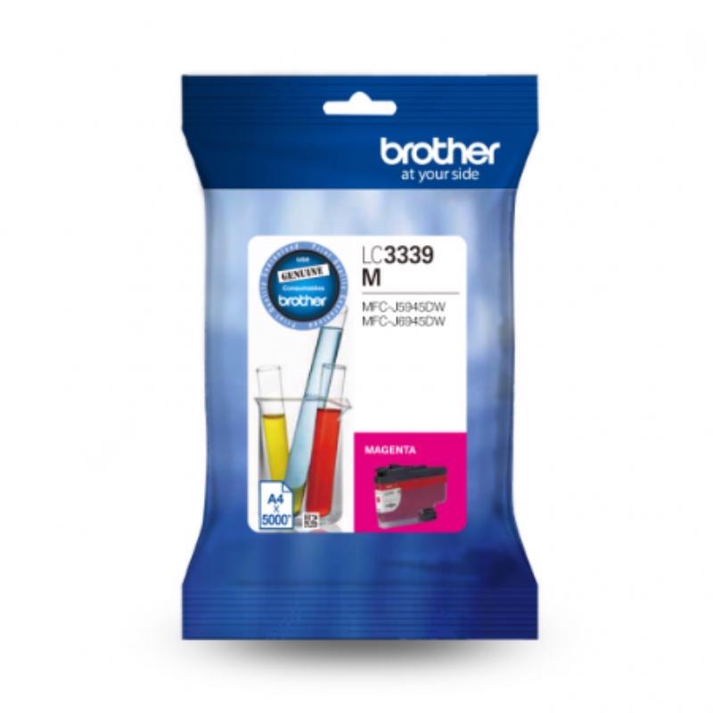 Brother LC-3339XLM Super High Yield Magenta Ink Cartridge To Suit MFC-J6945DW, Up To 5000 Pages