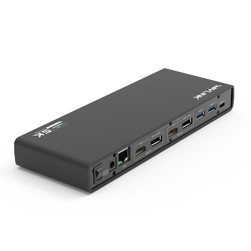 Wavlink Wl-Ug69dk1 Usb-C Ultra 5K Universal Docking Station With Gigabit Ethernet