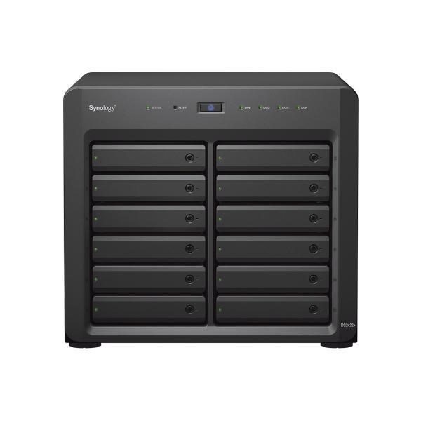 Synology DiskStation DS2422+ 12-Bay 3.5" Diskless, Amd Ryzen Quad-Core 2.2GHz , 4xGbE Nas (Scalable) ( Expansion Unit - DX1222) , 3 Year Warranty