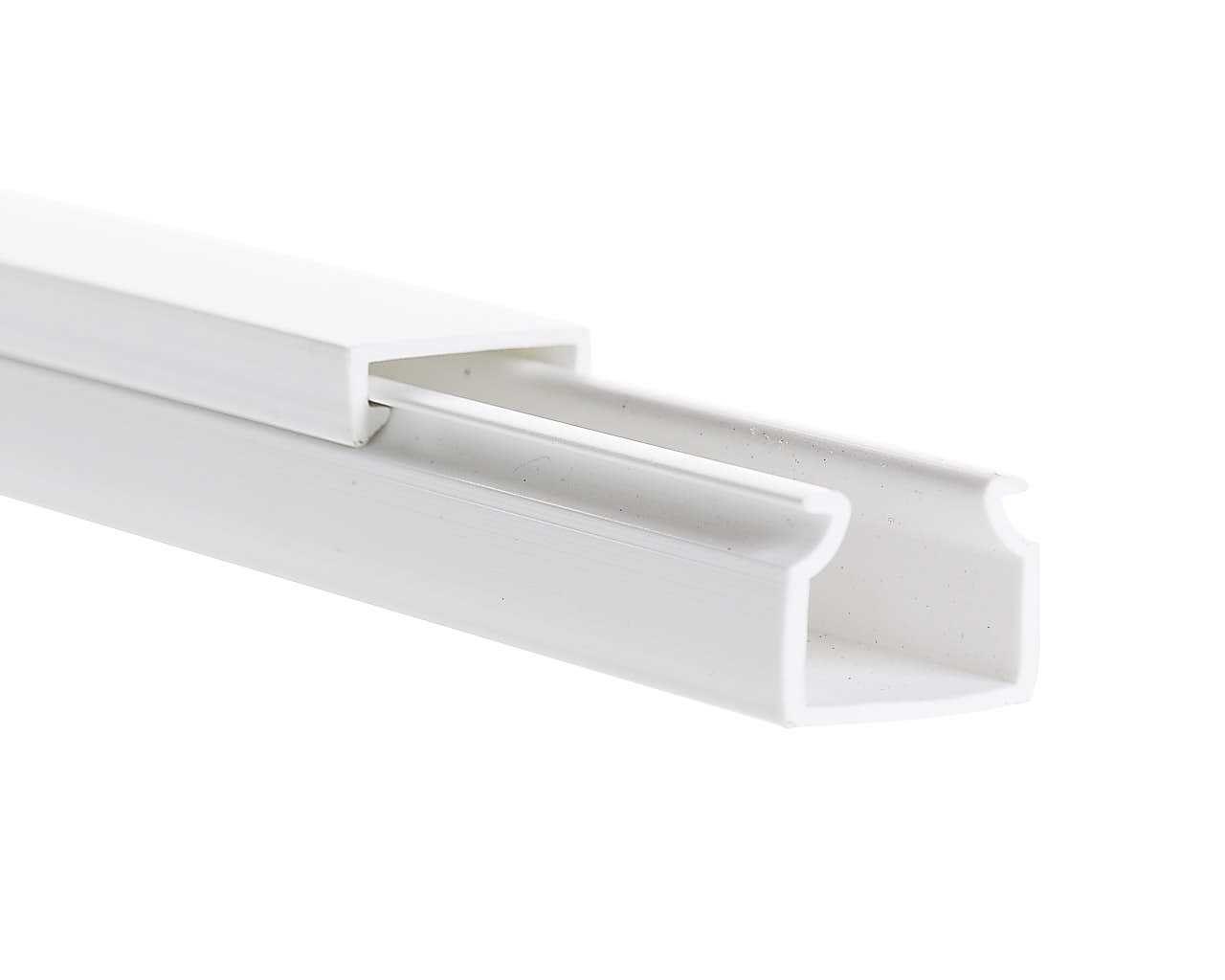 4Cabling Cable Ducting 100mm(W) X 100mm(H) X 2M: White