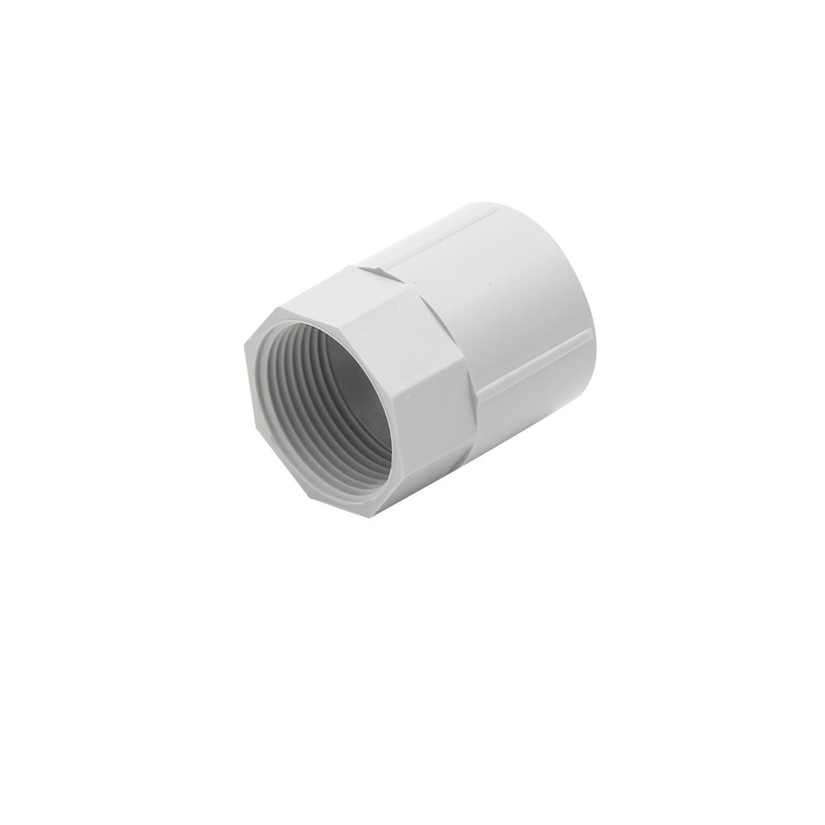 4Cabling 4C | 25MM Plain To Screwed Coupling - 50 Pack