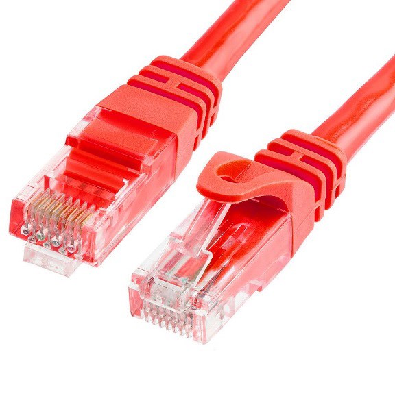 Astrotek Cat6 Cable 20M - Red Color Premium RJ45 Ethernet Network Lan Utp Patch Cord 26Awg Cu Jacket