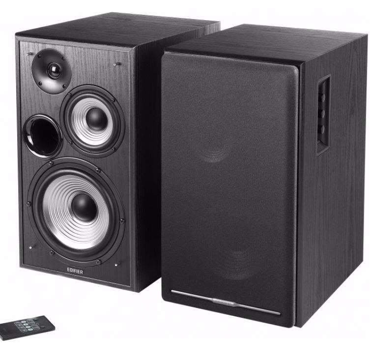 Edifier R2750DB Active 2.0 Speaker System With Sophisticated Sound In A Tri-Amp Audio - Bluetooth Connection 6 1/2Inch Bass Driver 136W RMS System