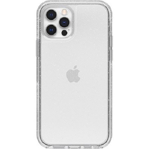 OtterBox Apple iPhone 12 And iPhone 12 Pro Symmetry Series Clear Case - Stardust Glitter (77-65423), Durable & 3X Military Standard Protection