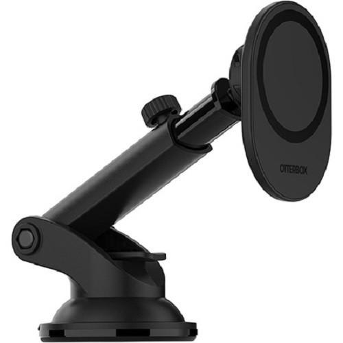 OtterBox Car Dash & Windshield Mount For MagSafe - Black (78-80446), Strong Magnetic Alignment And Attachment, Holds Phone Securely, Easily Adjustable