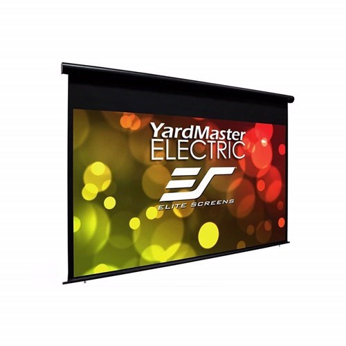 Elite Screens 100 Motorised 169 Projector Screen Fibreglass Back Flame Retardant