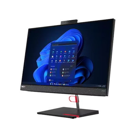 Lenovo ThinkCentre neo 50a 24 Gen 5 12SD001UAU All-in-One Computer - Intel Core i7 13th Gen i7-13620H - 16 GB - 512 GB SSD - 23.8" Full HD Touchscreen - Desktop - Luna Gray