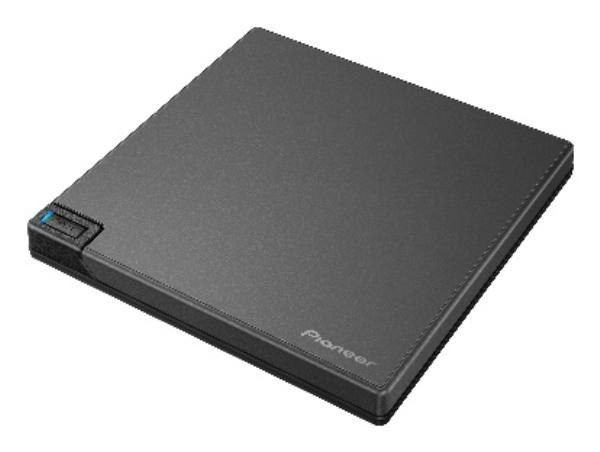 Pioneer BDRXD08TB Usb 3.2 Gen1 (Usb Type-C), 2.0 Slim Portable BD/DVD/CD Writer (Replaces BDRXD07TB)