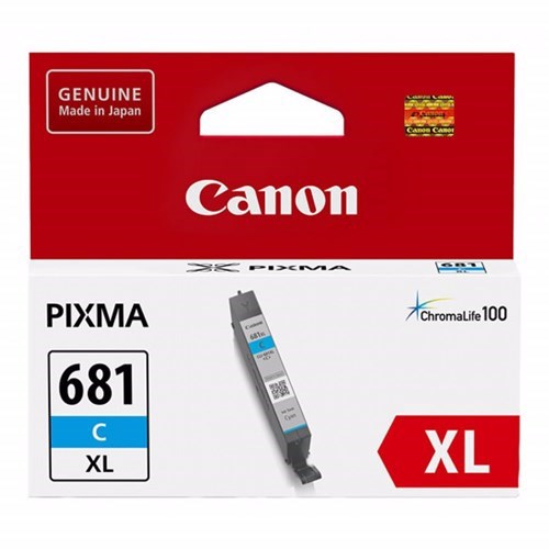 Canon Original High Yield Inkjet Ink Cartridge - Cyan Pack