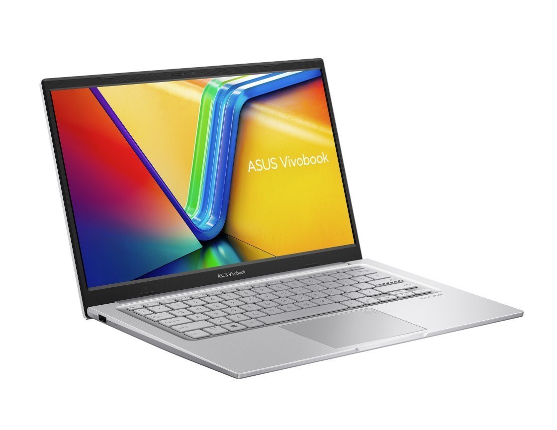 Asus Vivobook X14 14' Intel I5-1334U 14.0' FHD (1920 X 1080) 16:9 Aspect Ratio DDR4 8G+8G[On BD.] 512G Pcieg4 Transparent Silver Win11 Pro