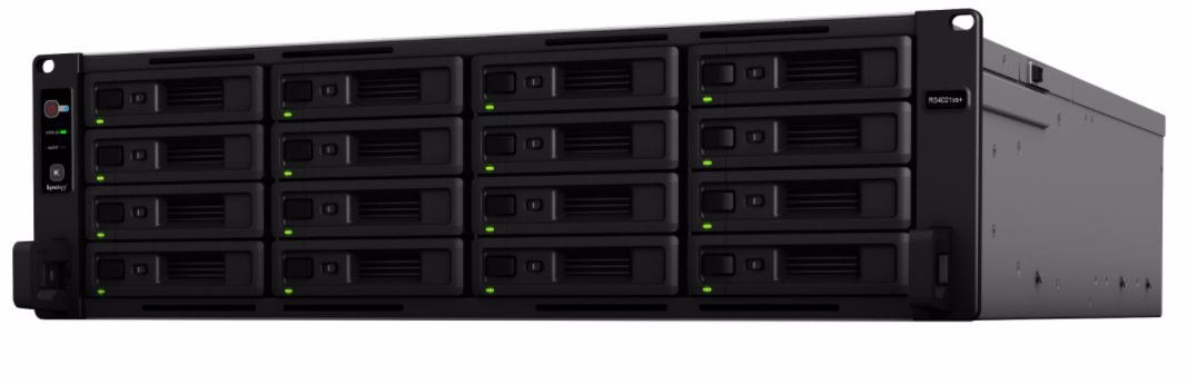 Synology RackStation RS3621RPxs 12-Bay Intel Xeon D-1531 8 GB DDR4 Hot Swappable 4x1GbE 2xUSB 3.2 2 X Gen3 X8 Slots 2U Redundant Power Supply 5YR WTY