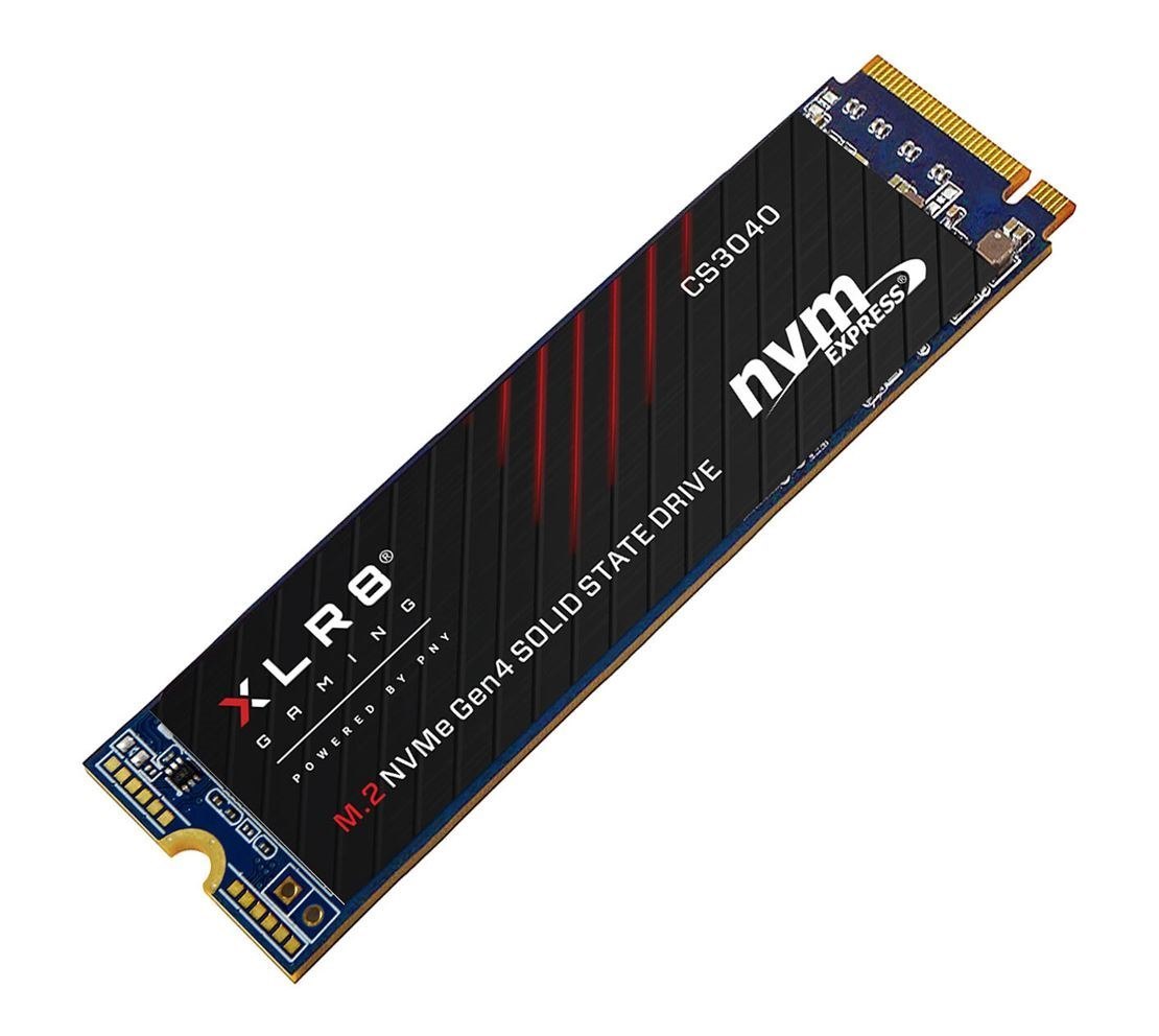 PNY CS3040 2TB NVMe SSD M.2 Gen4x4 5600MB/s 4300MB/s R/W 3600TBW 2M HRS MTBF 5YRS WTY