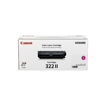 Canon 322IIM Original Laser Toner Cartridge - Magenta Pack
