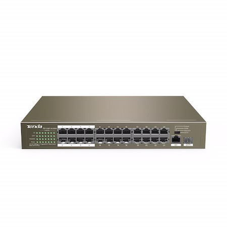 Tenda 26-Port Fe Switch With 24-Port Poe