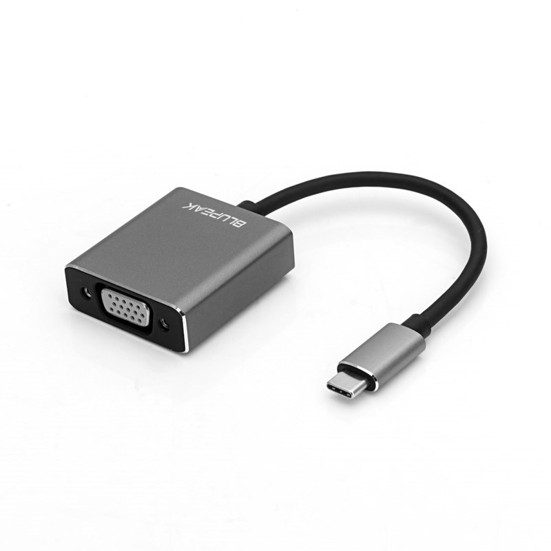 Blupeak Usb-C To Vga 1080P@60HZ Adapter (2 Year Warranty)