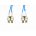 4Cabling 3M LC-LC Om4 Multimode Fibre Optic Cable: Blue
