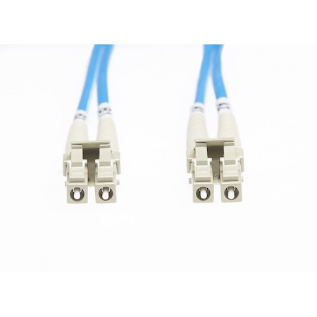 4Cabling 3M LC-LC Om4 Multimode Fibre Optic Cable: Blue