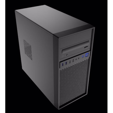 Aywun 307 Business Builder Matx With 500W Psu. 2X 5.25' And 1X 3.5' External, 24Pin Atx, 8Pin Eps, 2X Usb3 +2X Usb2 Front HD Audio. 2 YRS Warranty.