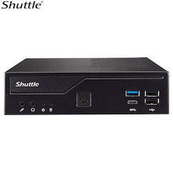 Shuttle DH610 XPC Slim 1L Barebone, H610, Lga1700, 2X DDR4 Sodimm, 1X M.2, 1X 2.5', Hdmi + 2X DP, RS232,