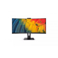 Philips 34" (21:9) Curve Wqhd,Hdmi, DP, Usb-C Dock, RJ45, 5MP Webcam, SPKR, H/Adj, 4YR