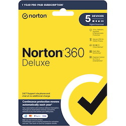 Norton 360 Deluxe 1U 5D 1 YR